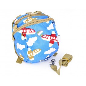 9' Safety Harness Toddler Kids Backpack with Rein Strap - Plane