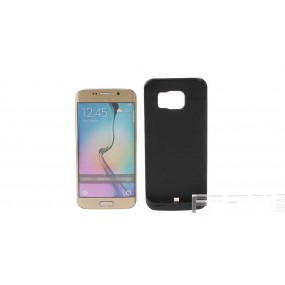 "4200mAh" Rechargeable External Battery Back Case for Samsung Galaxy S6 Edge